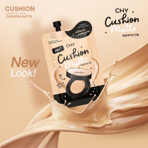 CHY CUSHION MATTE <br><font face='prompt'>เกลี่ยง่าย สบายผิว</font>